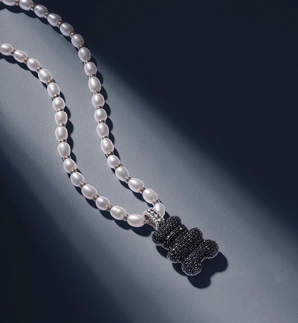 APM Monaco Yummy Bear Neckalce in Silver